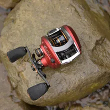 Акция baitcasing катушка 7 шариковых подшипников левая наживка литые рыболовные катушки катушка QUNDAO 6,5: 1 Baitcast Reeling