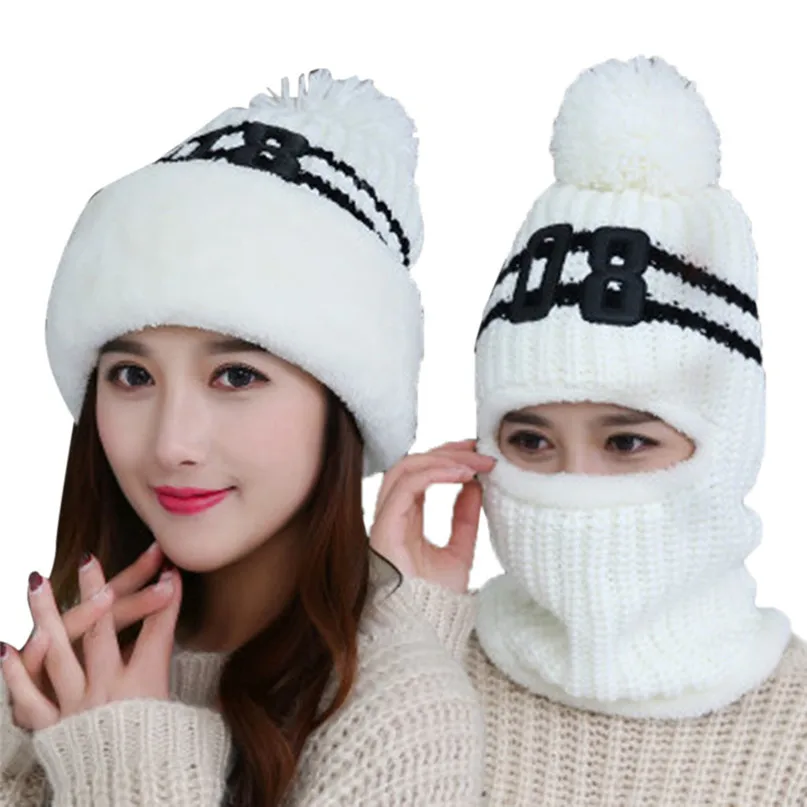 Outdoor Cycling Cap Women Warm Winter Cap Cycling Outdoor Sports Windproof Warm Mountaineering Cap #2n29 (2)