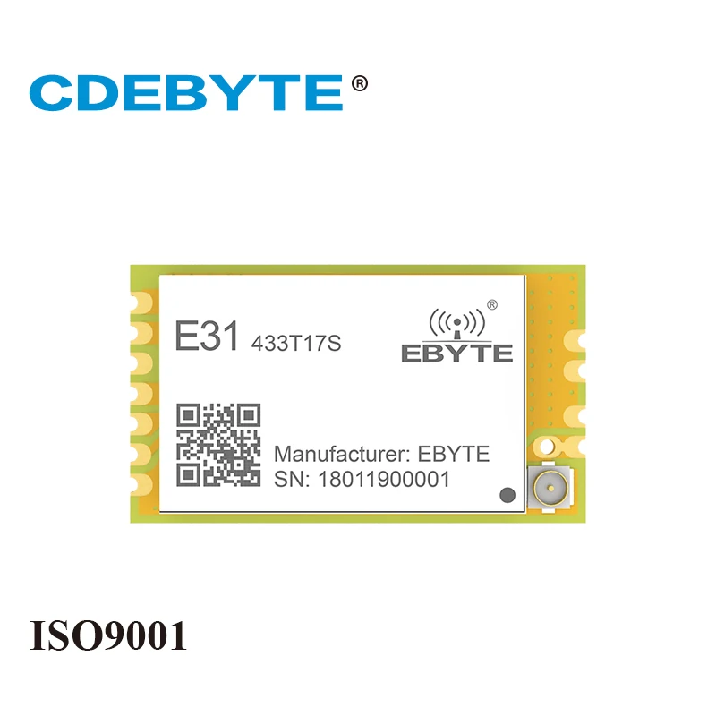 

2Pc/Lot CDETYTE 433MHz Wireless Transmitter Long Range 2000m rf Module E31-T50S2 17dBm SI4438 UART Breadboard Wifi Antenna USB