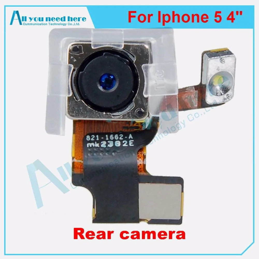 IPH0508  Original OEM 8MP Back Rear Camera Photo Head Cam Repair Parts For  iPhone 5