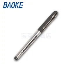 BK107 прямые жидкие ручки гель канцелярские принадлежности 0,5 мм вместимость полноценно подпись ручка