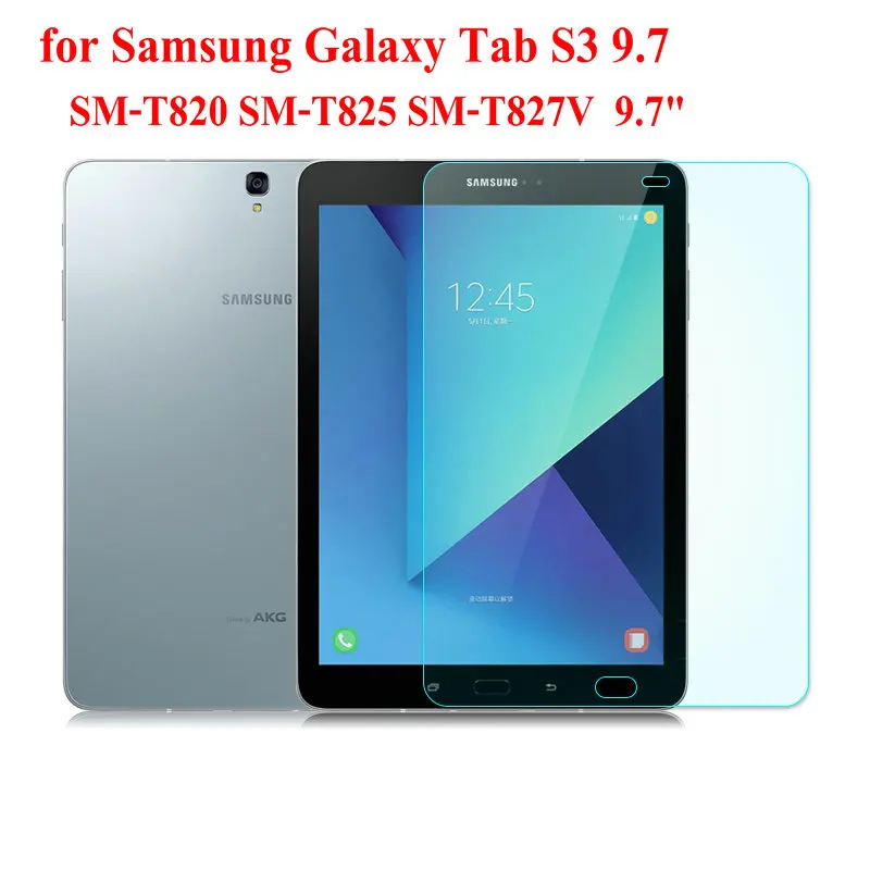 Закаленное Стекло Экран протектор чехол пленка для samsung Galaxy Tab S3 9,7 SM-T820 T825 T827V S2 9,7 T810 T815 S2 8,0 8 T713 Стекло - Цвет: SAM T820 T825