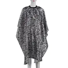 Рисунок зебры инструмент для укладки волос обертывание для взрослых Салон Парикмахерская Стрижка волос накидка для окрашивания ткань стрижка обертка