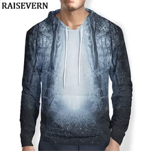 Mandala sudaderas con capucha 3D Sudadera con capucha sudaderas con capucha Jersey bosque de chándal de Otoño de las mujeres de los hombres con capucha Tops Homme Jersey Streetwear EUR