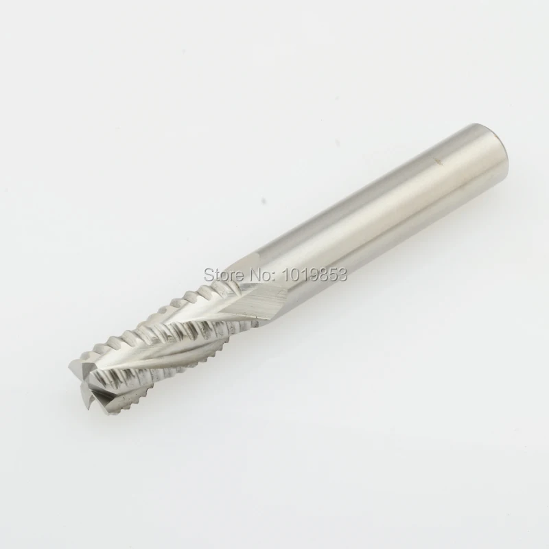 10X10X25X75 High speed steel square HSS end mill straight shank milling cutter for rough