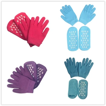 

Moisture Spa Soft Gel Gloves and Socks Pain Relif Comfortable Durable Soft Prevent Callus Forefoot Cushioning
