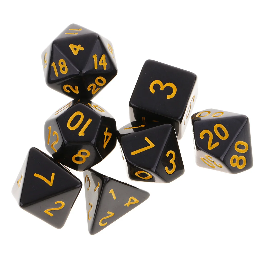 Новые 35 многогранные кости 16 мм для D & DND RPG MTG настольные игры настольная игра