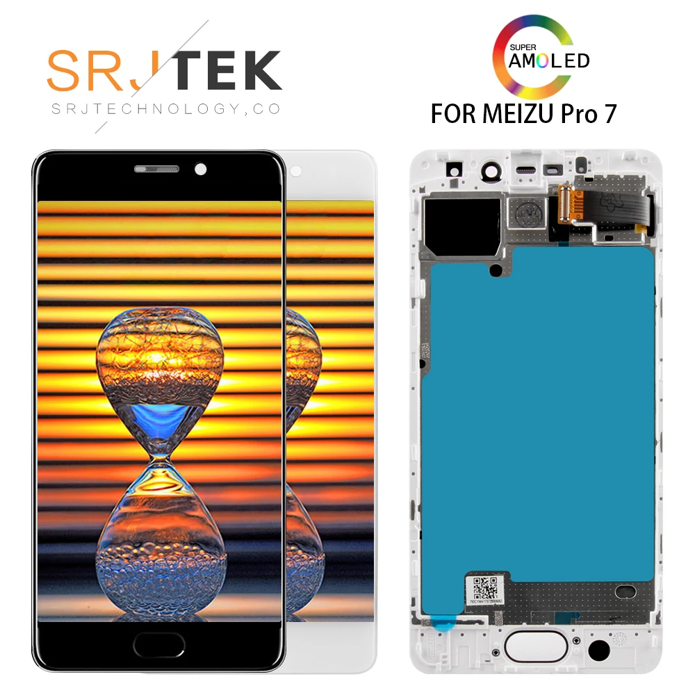 

5.2'' Super AMOLED Display For MEIZU Pro 7 LCD Touch Screen Pro7 Pro 7 LCD M792M M792H Digitizer Replacement Parts