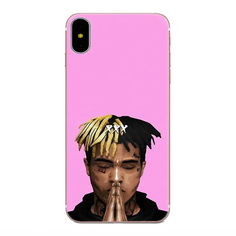 Для samsung Galaxy Note 5 8 9 S3 S4 S5 S6 S7 S8 S9 S10 mini Edge Plus Lite TPU чехол XXXTENTACION|Чехлы-накладки| |