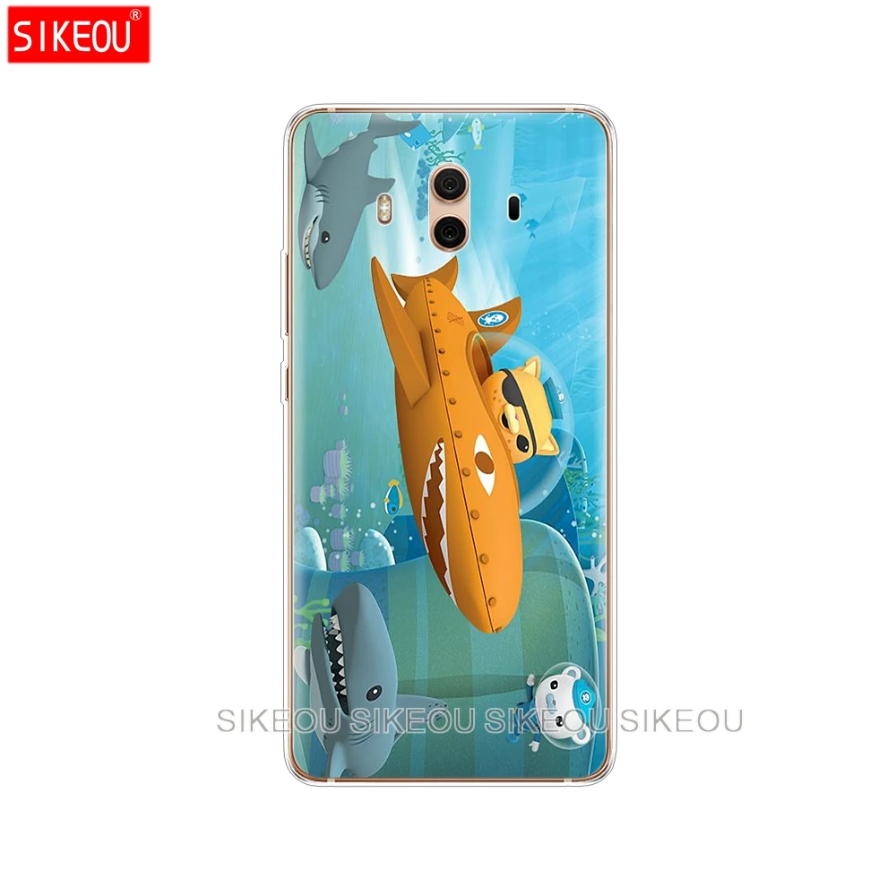 Силиконовый чехол для телефона Huawei mate 7 8 9 10 pro LITE Octonauts|Бамперы| |