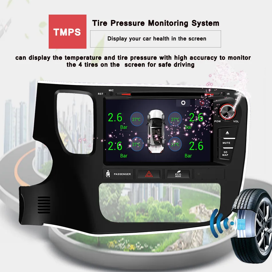 Clearance 1024*600 4G RAM Android 9.0 Car DVD GPS for Mitsubishi Outlander 2014 2015 2016 17 Autoradio with CD Radio DISC map multimedia 5