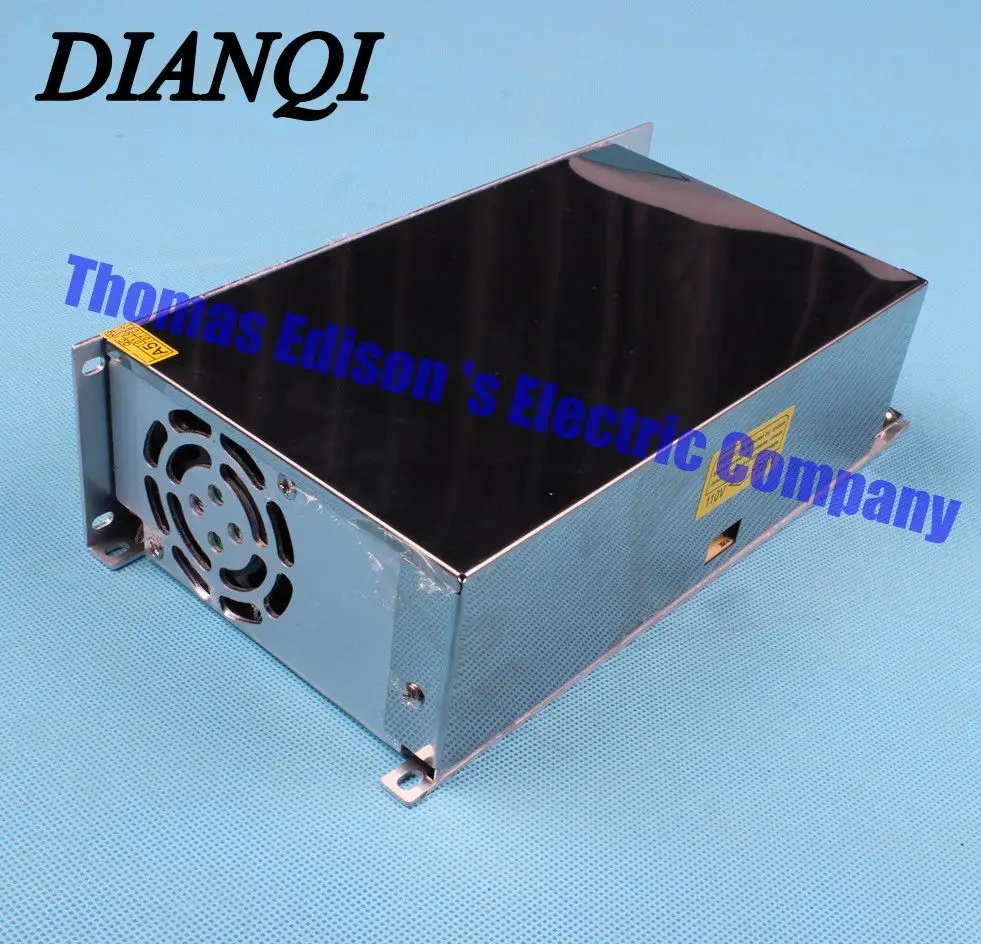 500W 12V 40A Single Output Switching power supply for LED Driver Adjustable input 110v 220v Transformer