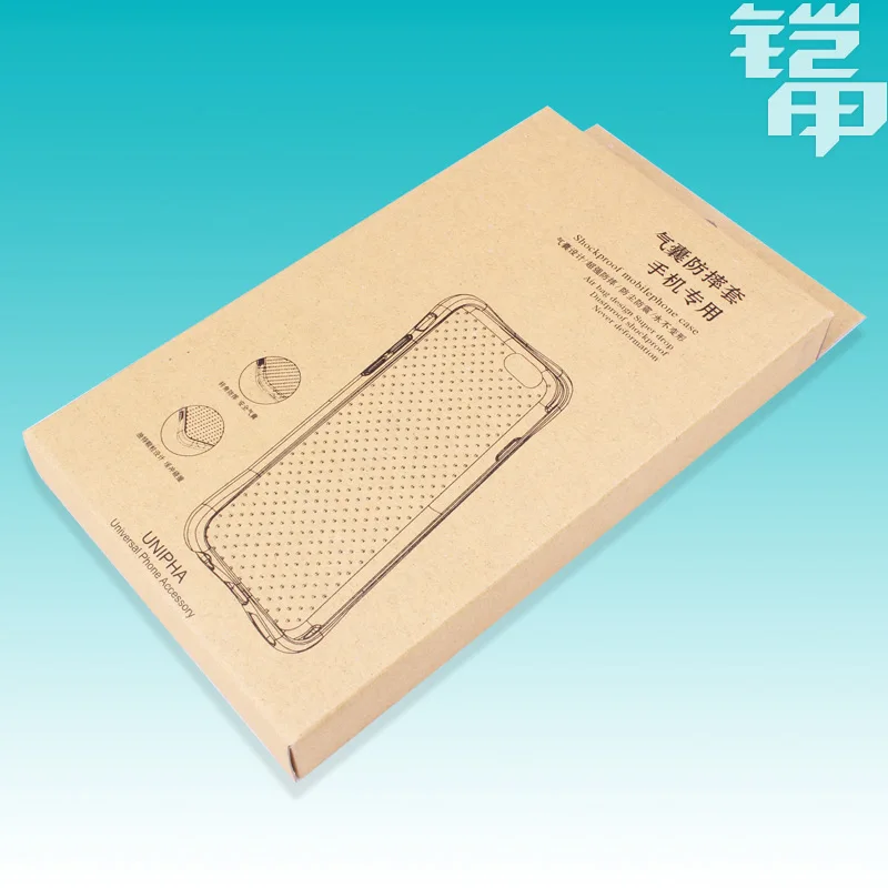 Paper packaging box for cell phone case with hanger,mobile phone
