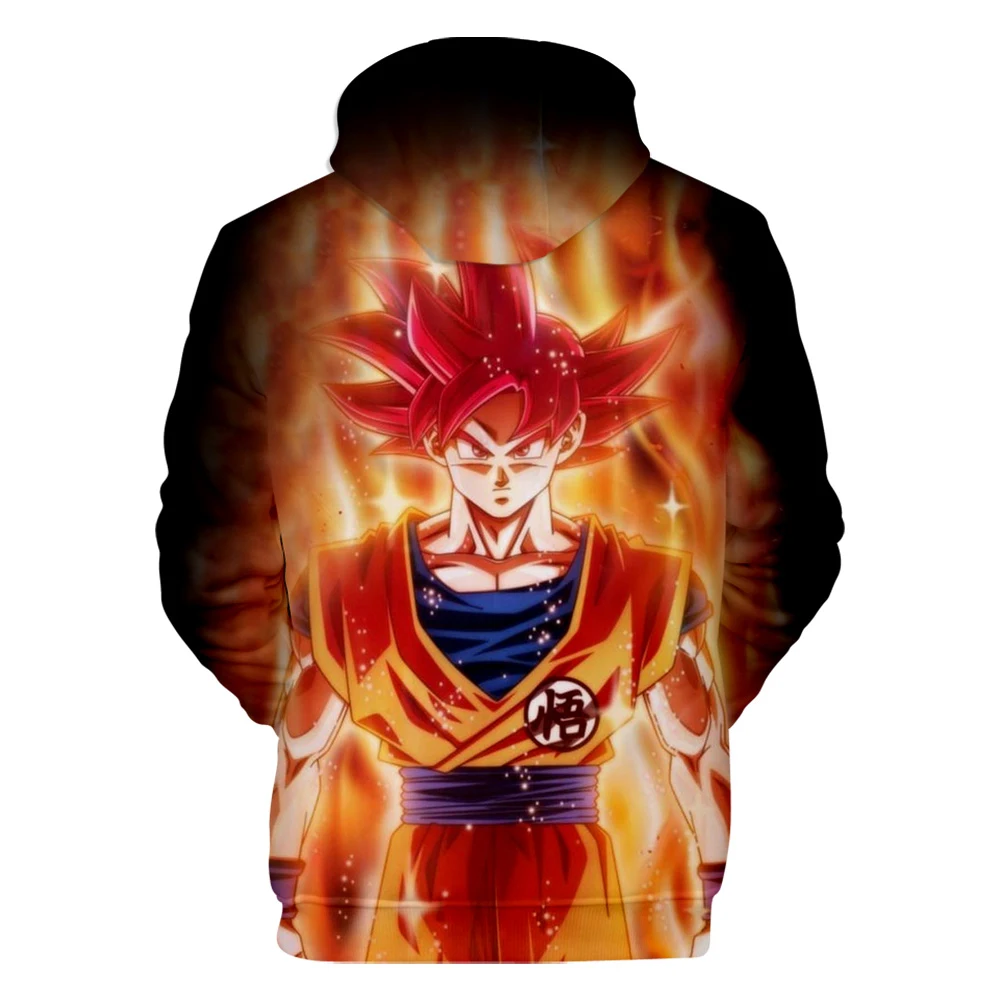 Hot Sale Dragon Ball Z 3D Hoodies Men/Women Harajuku Style Sweatshirt poleron Dragon Ball Anime Hoodie Pullover Streetwear