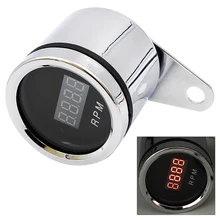 Motorcycle Tachometer Instrument Chromium Plating Safety Modification Digital Tachometer Tacho Gauge with LED Backlight hot sale for honda cbr400 nc29 speedometer tachometer tacho gauge instruments motorcycle parts