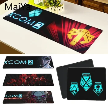 

Maiya High Quality Game XCOM 2 DIY Design Pattern Game mousepad Rubber PC Computer Gaming mousepad