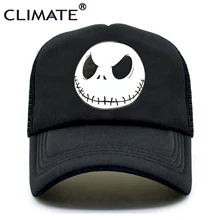 Новая мужская и женская бейсболка с принтом "Кошмар перед Рождеством", Sally Jack, летняя крутая сетчатая бейсболка, мужская и женская кепка