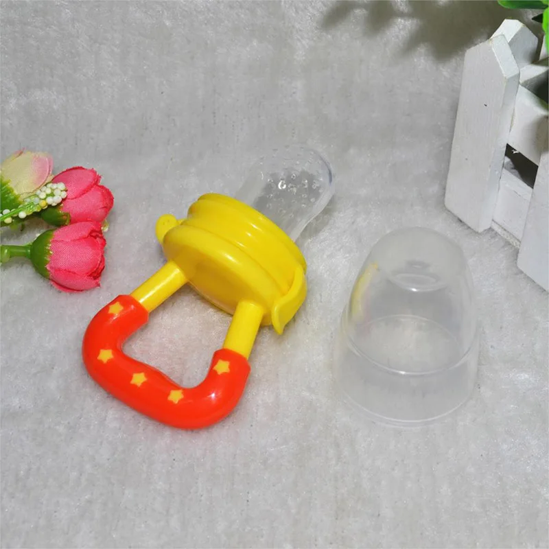 Pacifier Bite Gag Colorful Feeding Tool S/M/L Nipples Soft Baby Soother 