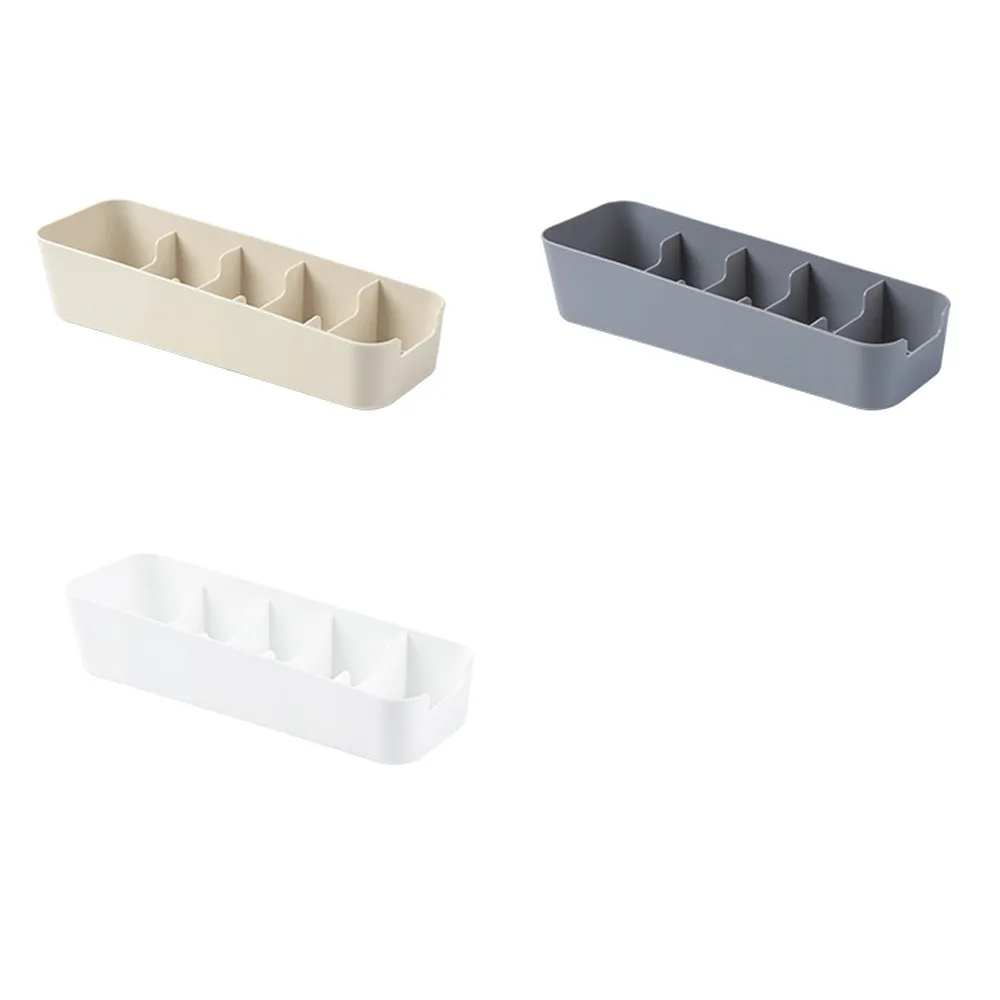 

ISHOWTIENDA Organizer Storage Box Grid Tie Bra Socks Drawer Cosmetic Divider Kitchen Storage Case organizador de maquillaje