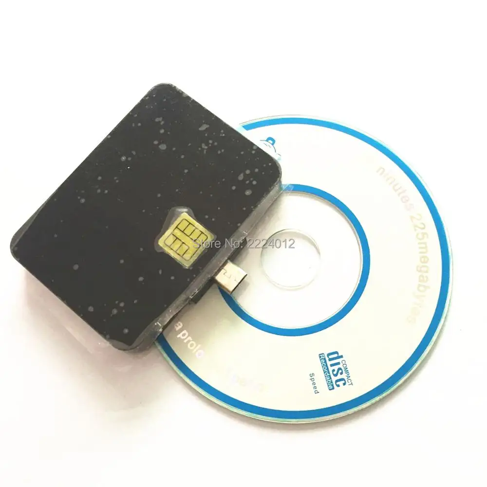 Программатор EMV Micro USB OTG Смарт IC кард-ридер и писатель# N88 для Android мобильных телефонов с 2 шт FM4442 чип-карты и SDK