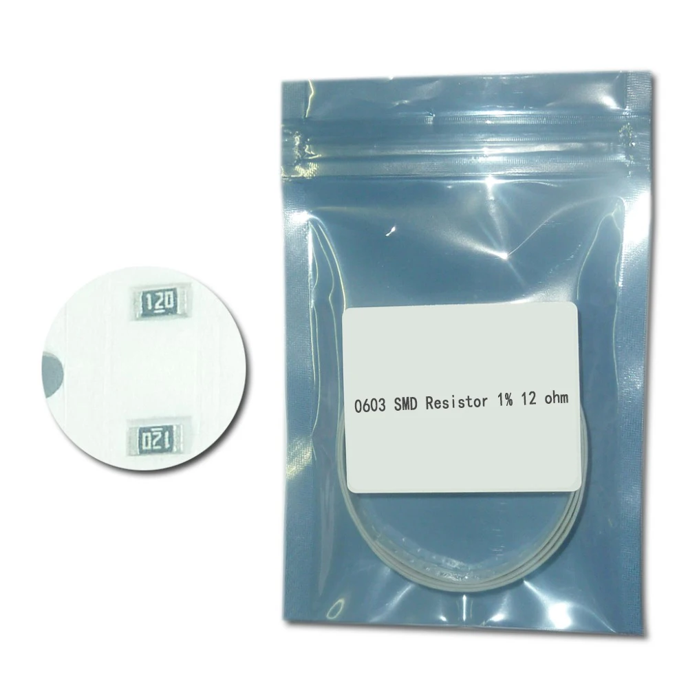 1000pcs/lot 0603 Chip Fixed Resistor SMD Resistor 1 12 ohmin