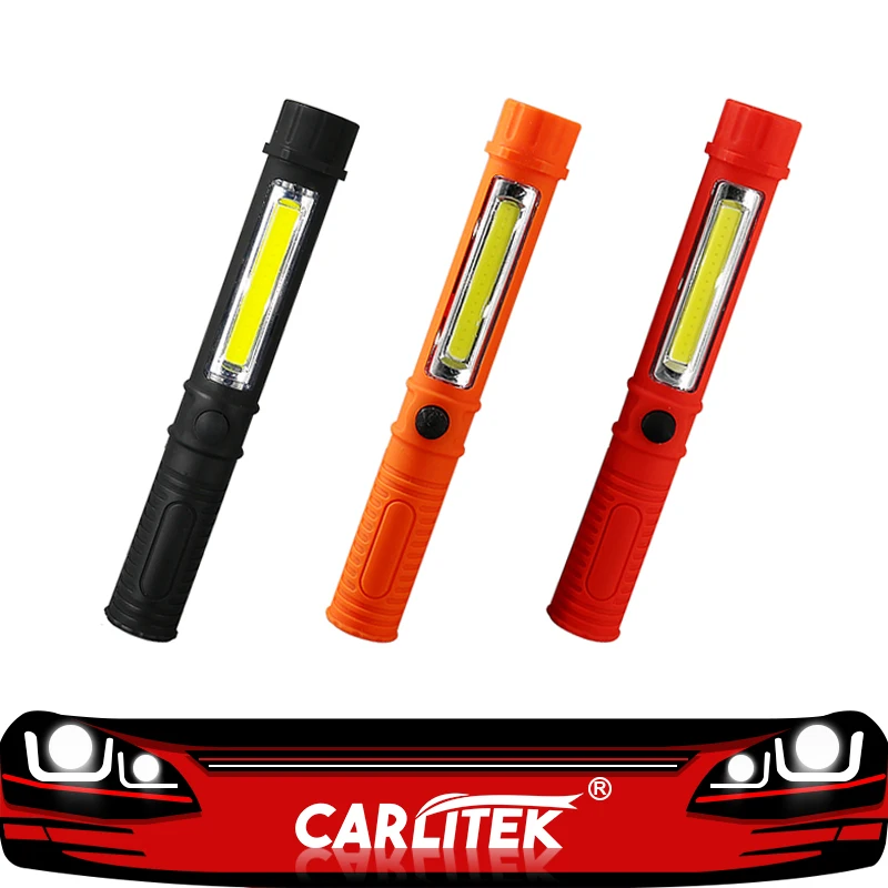 

CARLitek Mini Torch Work Light Led Flashlight Portable Flexible Inspection Light for Car Repair Camping Hunting Working