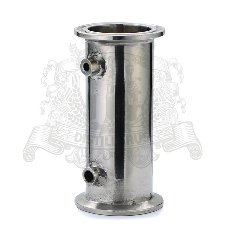 

2" Tri-clamp spool with thermo ports diameter 4.2 and 6.2mm,