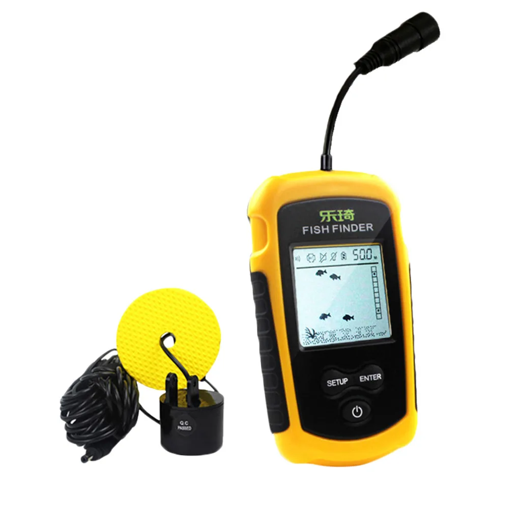 

100M Portable Sonar Sensor car mistake Find Ultrasonic Echo Sounder w/LCD Solve faults and fish auto accessorie high quality 8Z