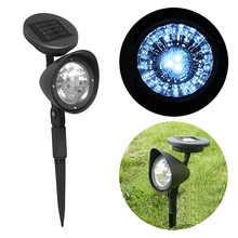 1 шт. садовый путь украшения газон свет датчик света винтажный светодиодный солнечный свет водонепроницаемый дворцовый фонарь уличное ландшафтное освещение