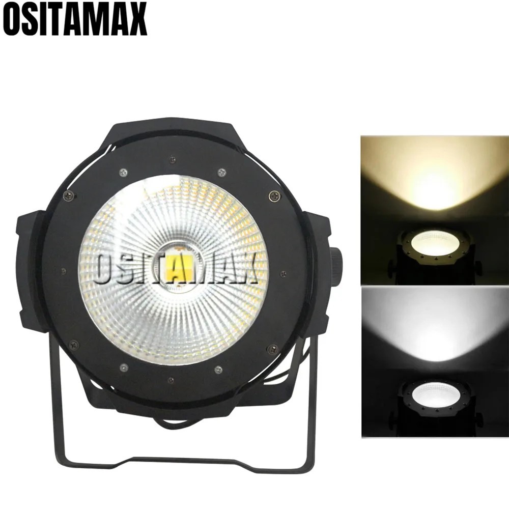 

100w COB Par Light Wash Effect Par Can Warm White+White 2IN1 DMX512 Control LED Par Light