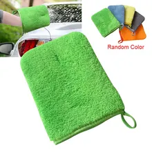 Перчатка для мытья автомобилей перчатка для мытья автомобиля перчатка для автомойки Толстая воском Univrsal Бытовая Чистка