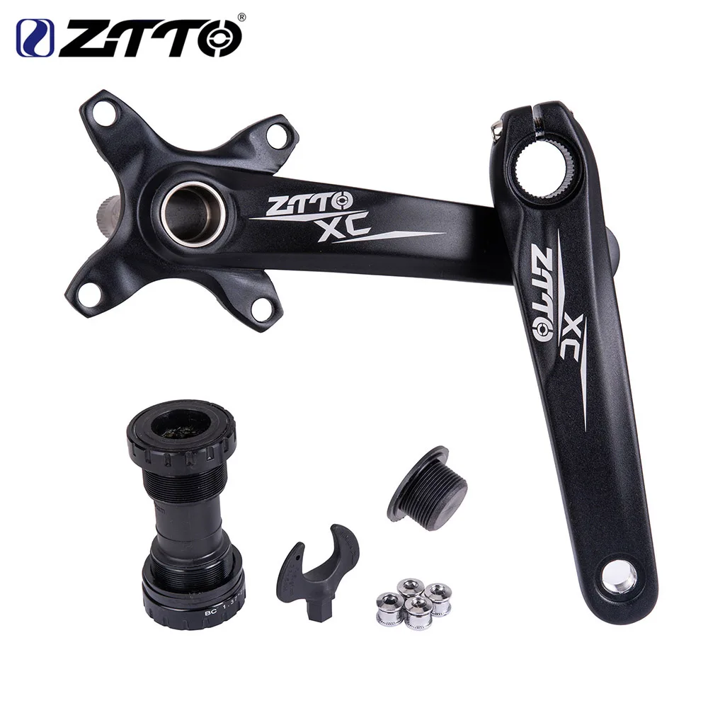 

ZTTO BCD104 MTB Mountain Bike Bicycle Crank BB Bottom Bracket Set External Crankset Bearing System Compatible for S himano