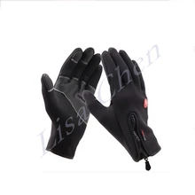 Ski riding gloves fleece outdoor climbing sport climbing waterproof warm winter full finger slip
