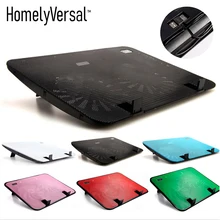 Горячая Распродажа, подлинный 2 охлаждающий вентилятор для ноутбука, охлаждающая подставка для ноутбука, охлаждающая подставка для компьютера, USB подставка с вентилятором для ноутбука 10 ''-14''