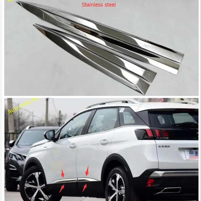 Защита корпуса боковой двери Lapetus декоративная крышка отделка подходит для Peugeot
