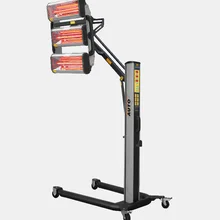 3 лампы с цифровым управлением, лампа для удаления вмятин, три лампы, автомобильная инфракрасная сушилка для краски