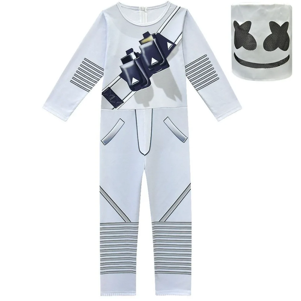 

2019 New kids dj mask costumes kids girls children Apex Legends suit boys halloween Cosplay clothing Sets