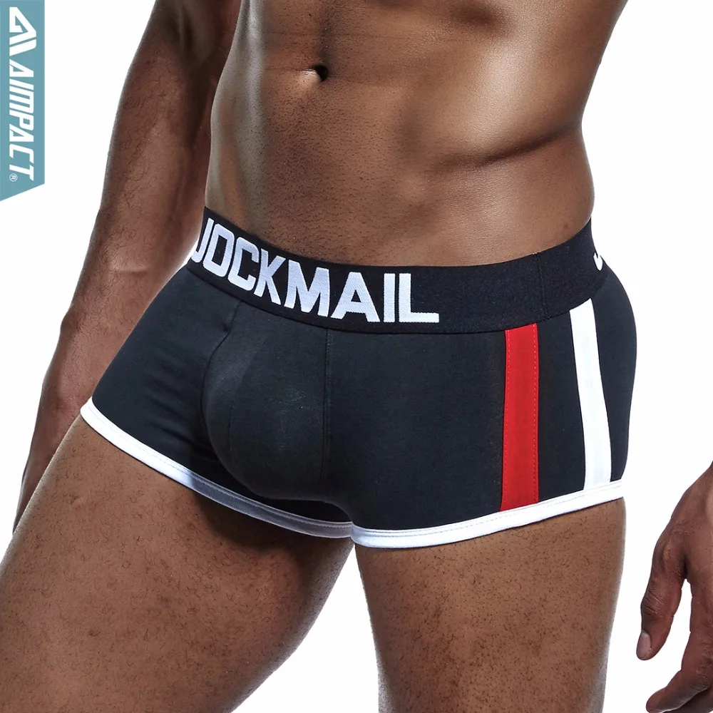 

Enhancement Push Up Underwears Boxers for Men Bulge Enhancing Padded Cup Boxer Trunks Enlarge Underpants Male By JOCKMAIL JM403