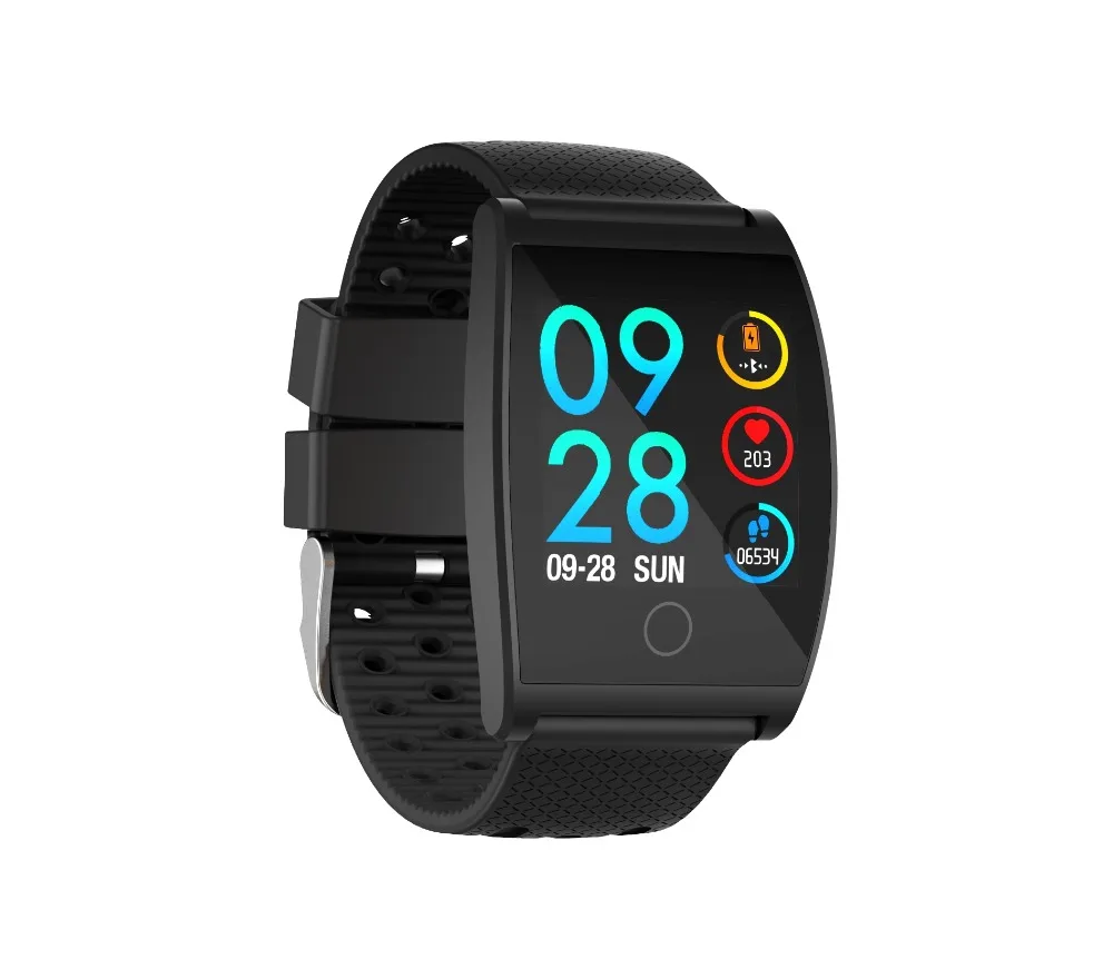 

QS05 Bluetooth Sports Smart Watch Heart Rate Blood Pressure Oxygen Alarm Clock Tracker for Android & IOS Smart band Bracelet