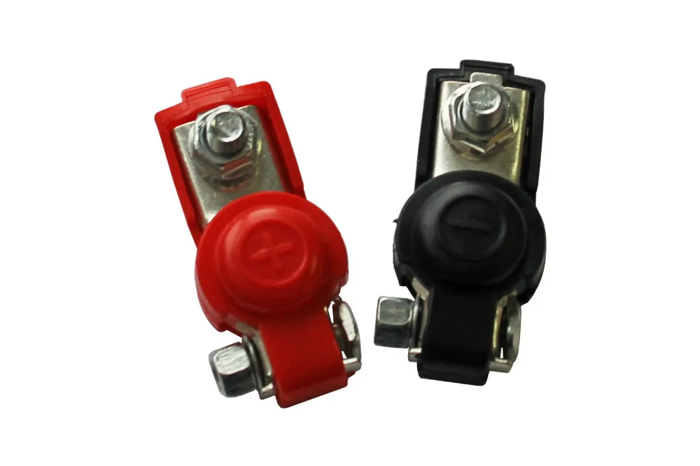 

2x battery quick-release clamps 6-12V pole terminals car battery terminals
