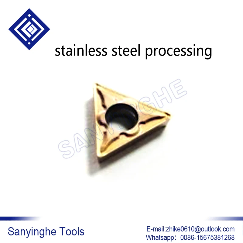 

10pcs/lots TCMT110204-MZ PS205 cnc carbide turning inserts for stainless steel