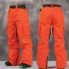 

Doorek Brand Winter Women Men Snowboard Pants Outdoor Hiking Ski Pants Skiing Waterproof Breathable Ski Trousers 4 Colors