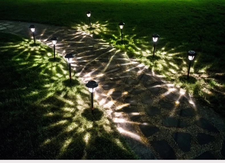 Красивый дизайн, стеклянный светодиодный наружная газонная лампа IP44, водонепроницаемый сад, нержавеющая сталь, огни, декор во внутренний двор, Ландшафтная лампа