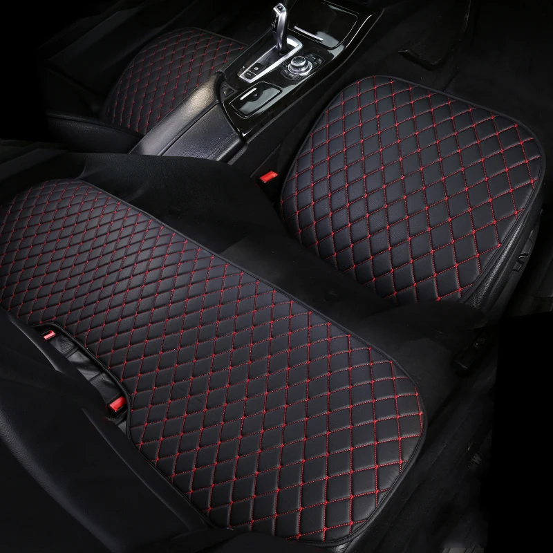 

Artificial leather universal car seat cushion for hyundai solaris 2017 creta getz i30 accent ix35 i40 car seat cover accessories