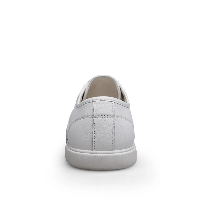 Rendas Preto Genuíno Apartamentos masculino Tênis Sapato Couro Branco Mens branco Mocassins Sapatos Novos Casuais De Baidly Homens Preto Até XBv7qn