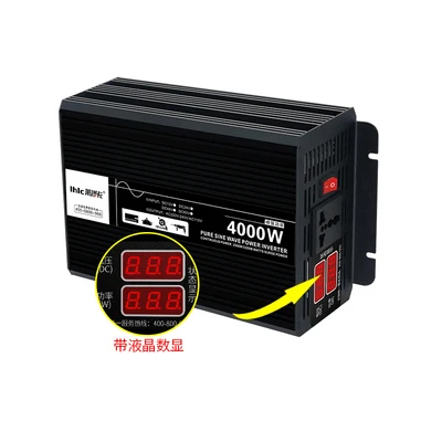 4000W5000W чистая Синусоидальная волна инвертор 12V24V до 220В Автомобильный Солнечный
