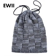 Грелка для шеи тюрбан зимняя шапка женская шапка мужская Балаклава хип хоп шапочки мужские вязаные шапочки Женские шапочки с шарфами капот