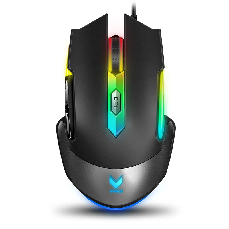 Rapoo V302 Высокое качество Оптическая Проводная мышь USB Комплект для Professional Gamer