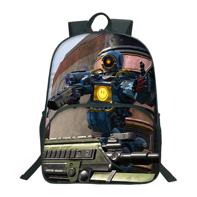 Apex legends Backpack Kids 3PCS School Bag Set Boys Gaming Bookbag Lunch Bag Lot