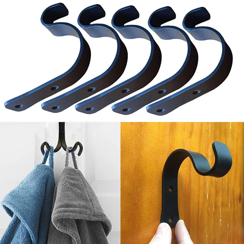 

Wall Hanger Hook Hanging Bracket Iron Hooks for Planter Lantern Coat UD88